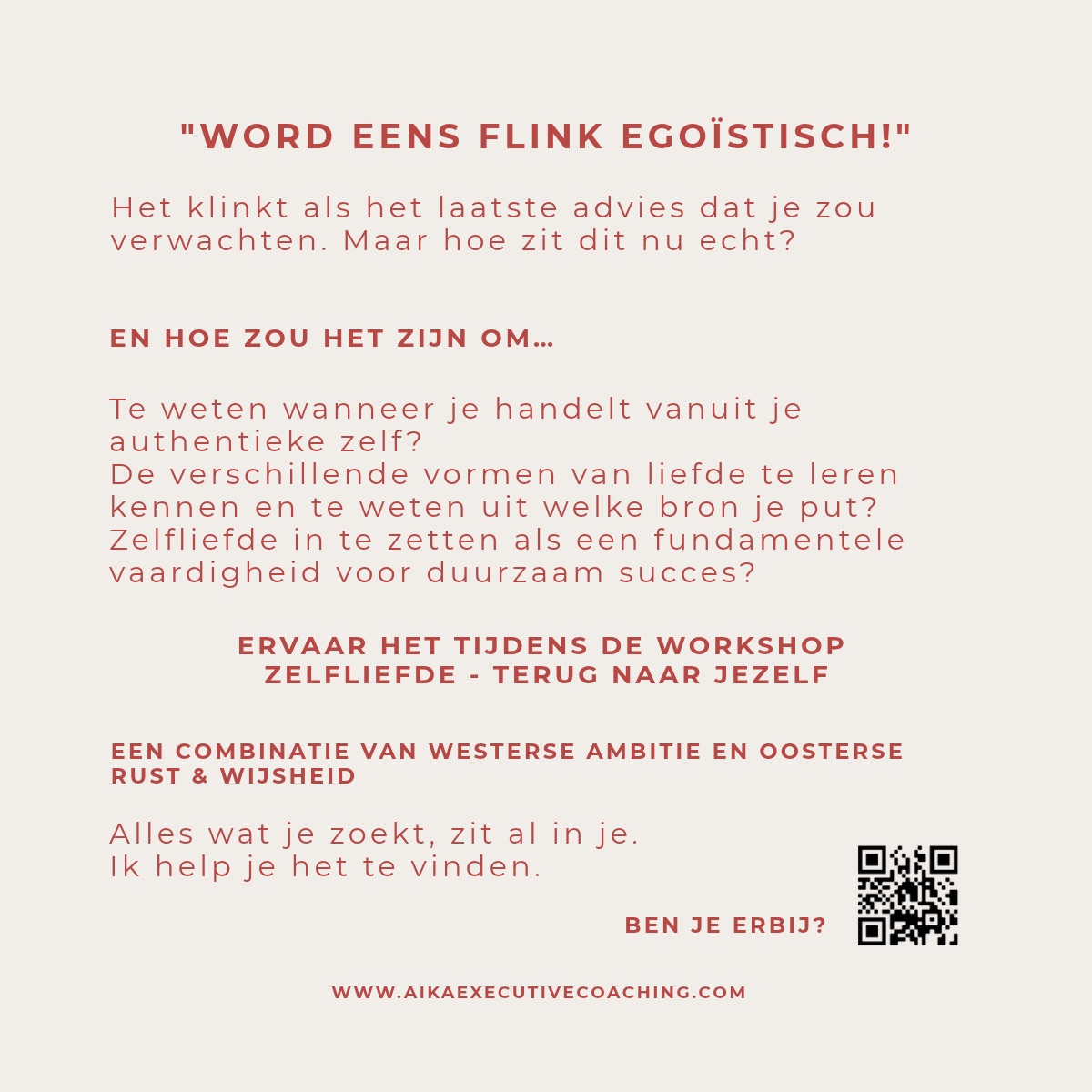 Zelfliefde Workshop